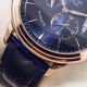 Perfect Replica Omega De Ville Vintage Dark Blue Dial Rose Gold Bezel Chronograph Men Watch (4)_th.jpg